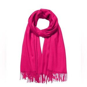 Avenue Womens Soft & Cozy Scarf Wrap Barbiecore Coquette Pink Fairycore Kawaii